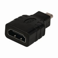 Nedis CVGB34907BK Hdmi-adapter Hdmi-microconnector - Hdmi Female Zwart