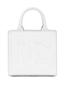 Dolce & Gabbana DG Daily leather tote bag - Blanc