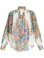 ETRO blouse en coton à fleurs - Blanc