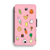 Happy bento friends: iPhone XS Max Flip Hoesje