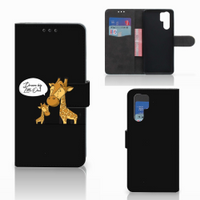 Huawei P30 Pro Leuk Hoesje Giraffe