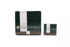 Golden Nag Wierook Kegels Patchouli (12 pakjes van 10 Kegels)