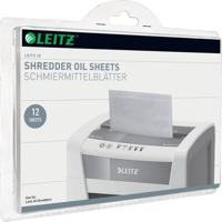 Leitz IQ Oil Sheets Oliepapier voor papierversnipperaar 12 vellen - thumbnail