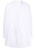 Raf Simons chemise boutonnée à patch logo - Blanc