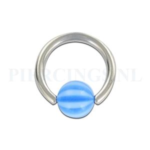 BCR 1.6 mm strandbal blauw