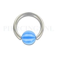 BCR 1.6 mm strandbal blauw - thumbnail