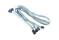 Server accessoires SuperMicro MiniSAS HD op 4 xSATA CBL-SAST-0699