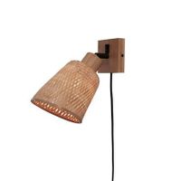 GOOD&MOJO Wandlamp Java - Bamboe - Ø15cm