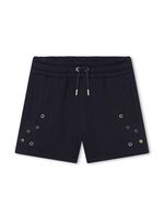 Chloé Kids short à détails d'œillets - Noir