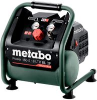 Metabo Power 160-5 18 LTX BL OF 18V Li-Ion accu compressor body | 8 bar | 120L/min | koolborstelloos - 601521850