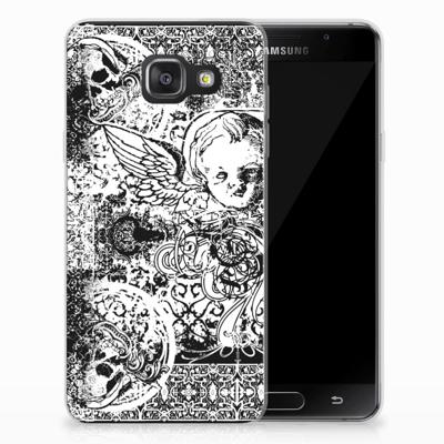 Silicone Back Case Samsung Galaxy A3 2016 Skulls Angel