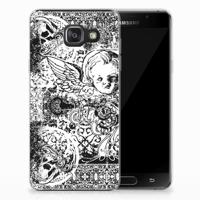 Silicone Back Case Samsung Galaxy A3 2016 Skulls Angel
