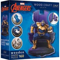 Avengers Puzzel - Hout Thanos on Throne - thumbnail