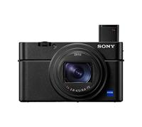 Sony DSC-RX100M7 Compacte digitale camera, premium (1,0 inch sensor, hoge AF-prestaties, 4K HDR, prestatiesnelheid 20 fps), zwart