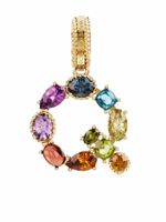 Dolce & Gabbana pendentif Rainbow Alaphabet en or 18ct orné de pierres variées