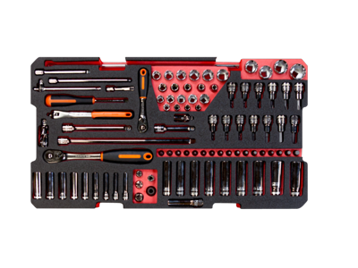 Bahco inlay koffer 92 delig FF2B12 Bahco inlay koffer 92 delig FF2B12