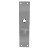 Intersteel renovatieschild rechthoekig 250x55x2mm toilet-/badkamersluiting 63/8 - RVS - thumbnail