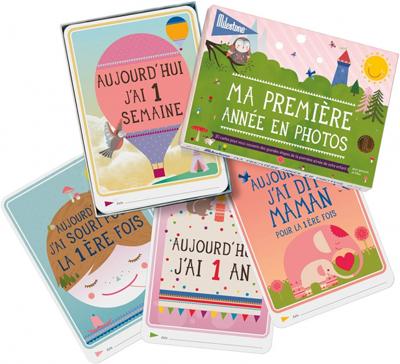 Milestone mijlpaalkaartenbox Original (FR) 10x15 cm papier 30 stuks Milestone mijlpaalkaartenbox Original (FR) 10x15 cm papier 30 stuks