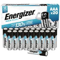 Energizer Max Plus Industrial AAA batterij (potlood) Alkaline 1.5 V 20 stuk(s) - thumbnail