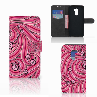 Xiaomi Pocophone F1 Hoesje Swirl Pink Xiaomi Pocophone F1 Hoesje Swirl Pink