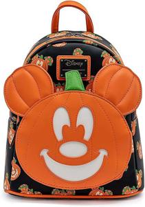 Disney By Loungefly Backpack Mickey Halloween Mick-O-Lantern