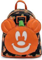 Disney By Loungefly Backpack Mickey Halloween Mick-O-Lantern - thumbnail