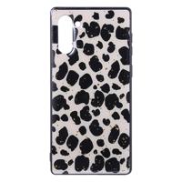 Shop4 - Samsung Galaxy Note 10 Hoesje - Zachte Back Case Luipaard Bruin