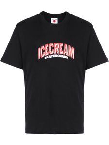 ICECREAM logo-print cotton T-shirt - Noir