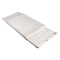 Akoestisch molton B1 met oogjes - zoom 4 x 3 m wit