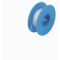 TRU COMPONENTS 1571387 Wire-wrap-draad Wire Wrap 1 x 0.20 mm² Wit 15 m