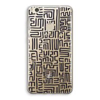 Moroccan Print: Huawei Ascend P8 Lite (2017) Transparant Hoesje