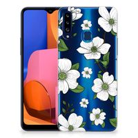 Samsung Galaxy A20s TPU Case Dogwood Flowers