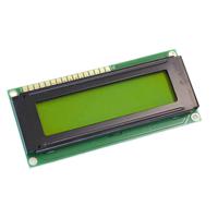 Display Elektronik LC-display Zwart Geel-groen (b x h x d) 80 x 36 x 10.5 mm DEM16216SYH-PY-CYR