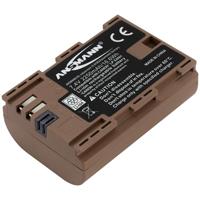 ANSMANN LP-E6NH Li-Ion camera-accu met type C-aansluiting, 2250mAh, compatibel met Canon EOS R,R5C,5D Mark II,5D III,5D IV,5DS,5DSR,6D,7D,7D II,7D III,80D,70D,60D,60Da,XC10,XC15