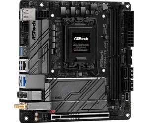 ASRock Z790M-ITX WiFi Moederbord Socket Intel 1700 Vormfactor Mini-ITX Moederbord chipset Intel® Z790