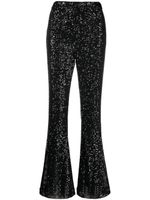 TWINSET pantalon évasé à sequins - Noir - thumbnail