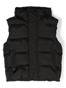 DSQUARED2 KIDS gilet à logo imprimé - Noir