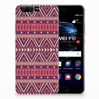 Huawei P10 TPU bumper Aztec Paars - thumbnail