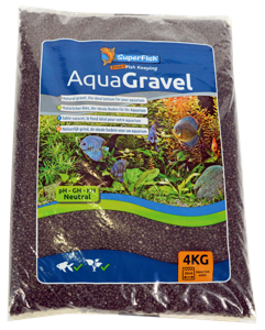 Superfish Aqua Grind Kristalzwart Bodembedekking voor Aquaria, 1-2mm, 4kg - pH-neutraal