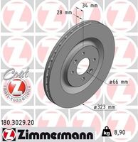 Remschijf Coat Z 180302920