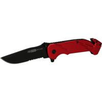 KS Tools 907.2220 zakmes Camper/scout Zwart, Rood