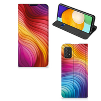 Stand Case voor Samsung Galaxy A03s Regenboog - thumbnail