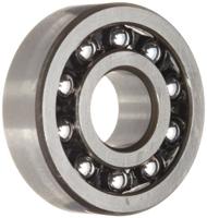 FAG 1304TV zelf-uitlijnend lager, dubbele rij, open, polyamide/nylon kooi, normale klaring, metrisch, 20mm ID, 52mm OD, 15mm breedte, 16000 rpm maximale rotaionale snelheid, 750lbf statische laadcapaciteit, 2800lbf dynamische laadcapaciteit