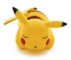 TEKNOFUN Pikachu babynachtlamp Vrijstaand Zwart, Bruin, Rood, Geel LED