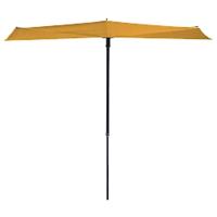Madison Balkonparasol Sun Wave 270x150 cm goudgeel
