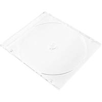 Basetech CD-hoes, 1 CD/DVD/Blu-Ray, acryl, transparant, 1 stuk (B x H x D), 141 x 5 x 123 mm, BT-2268908