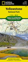 Wandelkaart - Topografische kaart 201 Trails Illustrated Yellowstone N - thumbnail