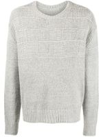 MM6 Maison Margiela pull à col rond - Gris