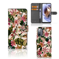 Motorola Moto G31 | G41 Hoesje Flowers