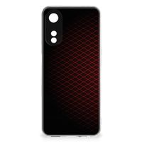 OPPO A78 5G | A58 5G TPU bumper Geruit Rood - thumbnail